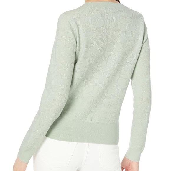 Club Monaco Light Green Textured Sweater - Picture 3 of 7